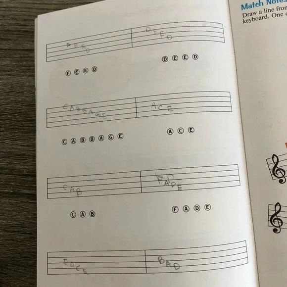 Vintage Disney Keyboard  Books - Picture 3 of 11